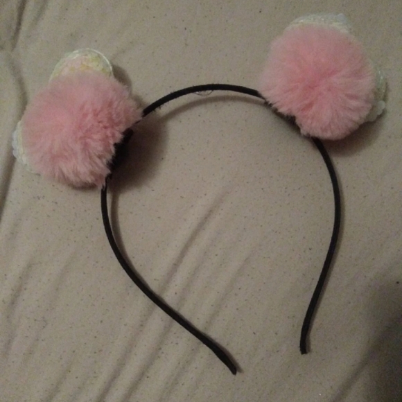Puffball headband deals